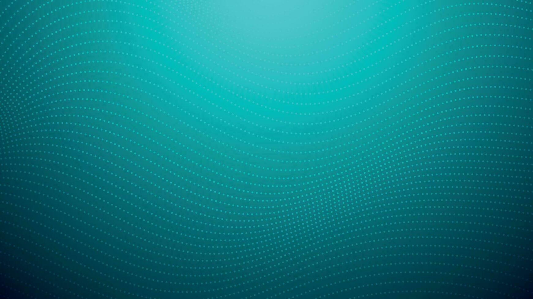 dotted wave futuristic technology background vector