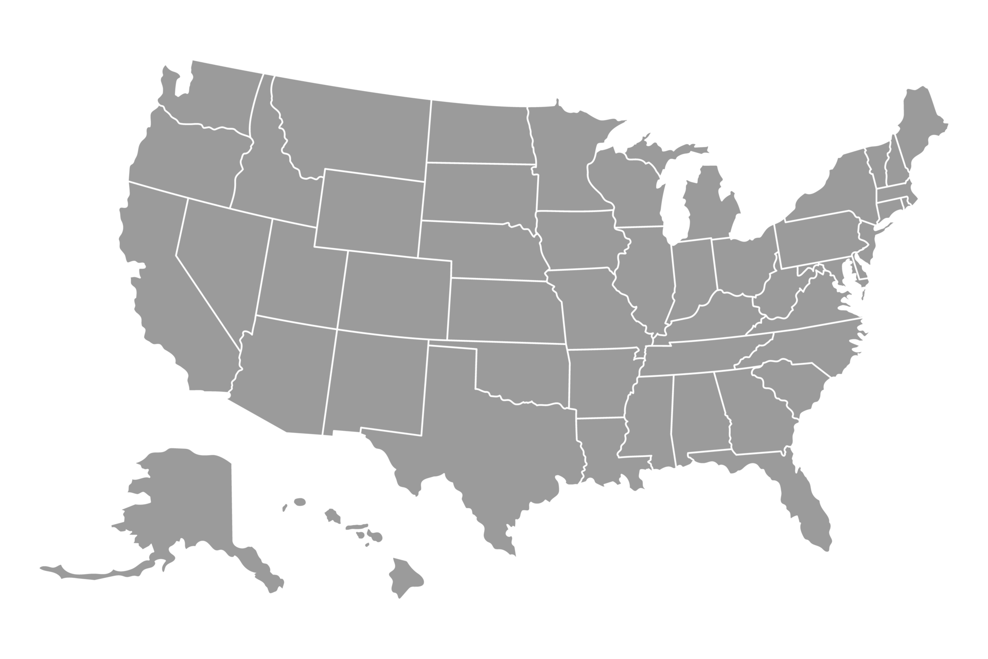 united-states-of-america-map-usa-map-with-divided-states-outline-us