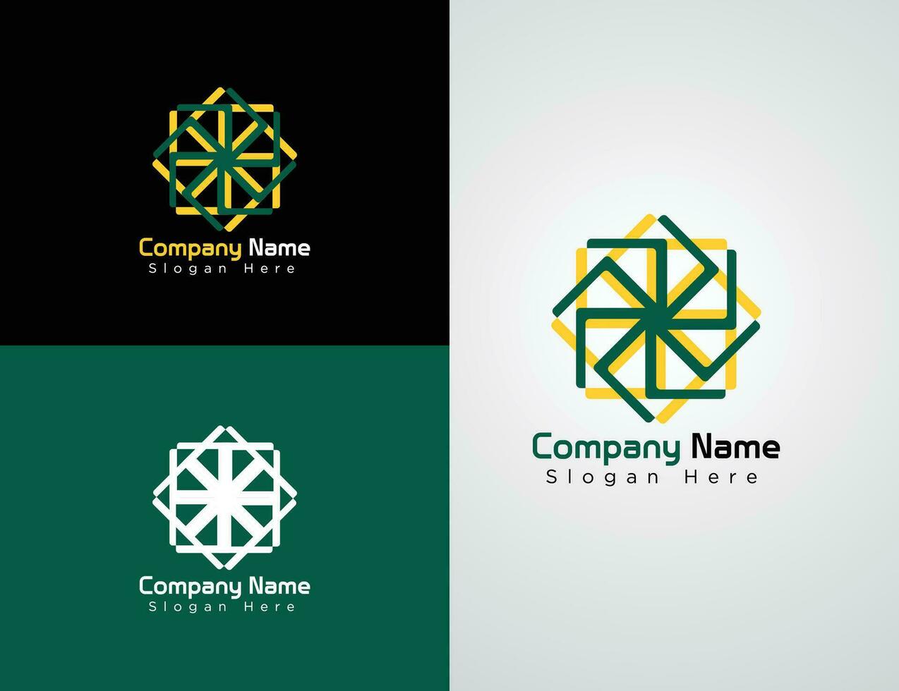 Vector Colorful Company website logo collection or logo set