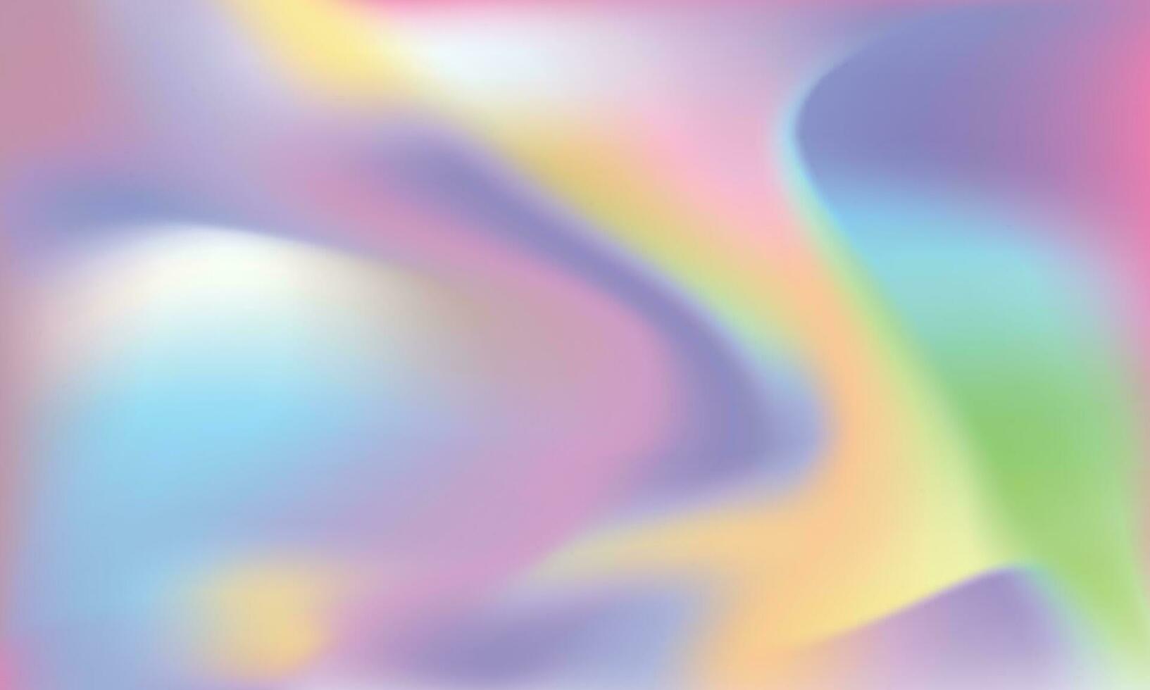 Vector beautiful holographic colorful glowing wallpaper