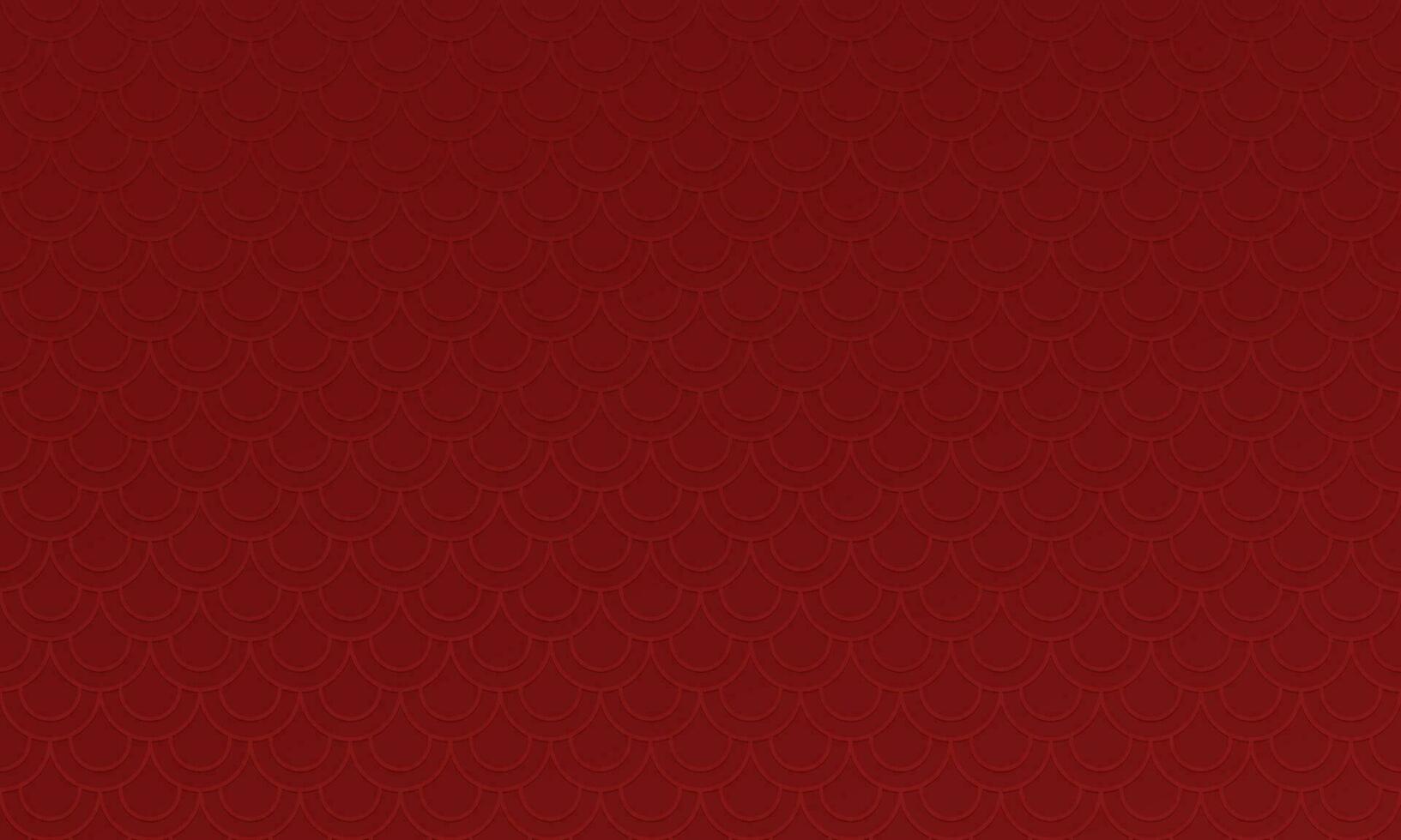Vector red background with abstract patterns