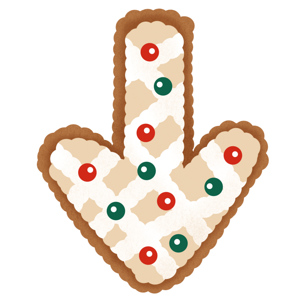 Gingerbread Christmas Arrow Symbol 34334533 PNG arrow-symbol-transparent-png-25829644-png