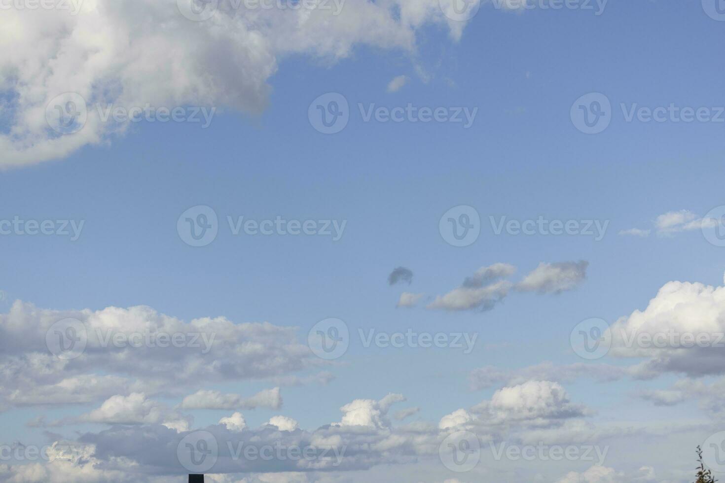 Image of dark clouds in the sky photo