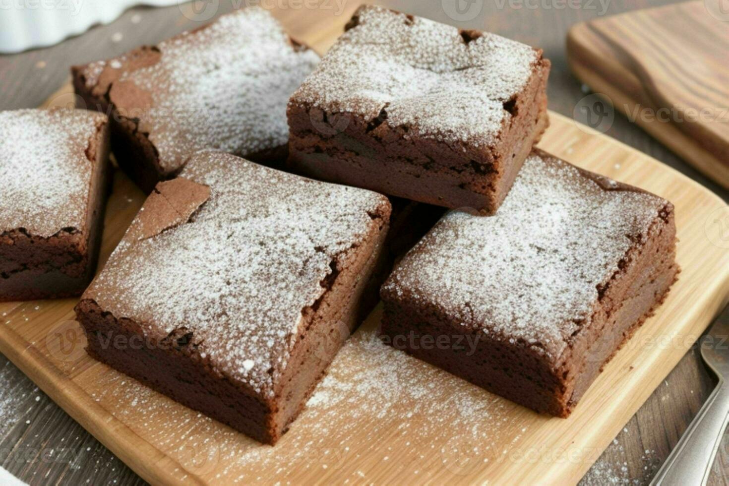 Brownies. ai generativo Pro foto