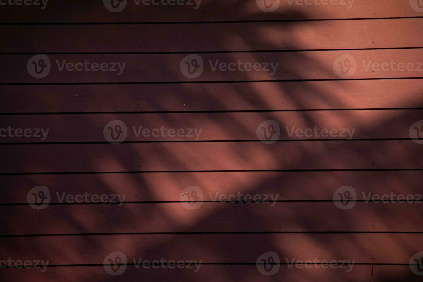 Wooden wall with shadows, tree background pattern For wallpaper design work photo