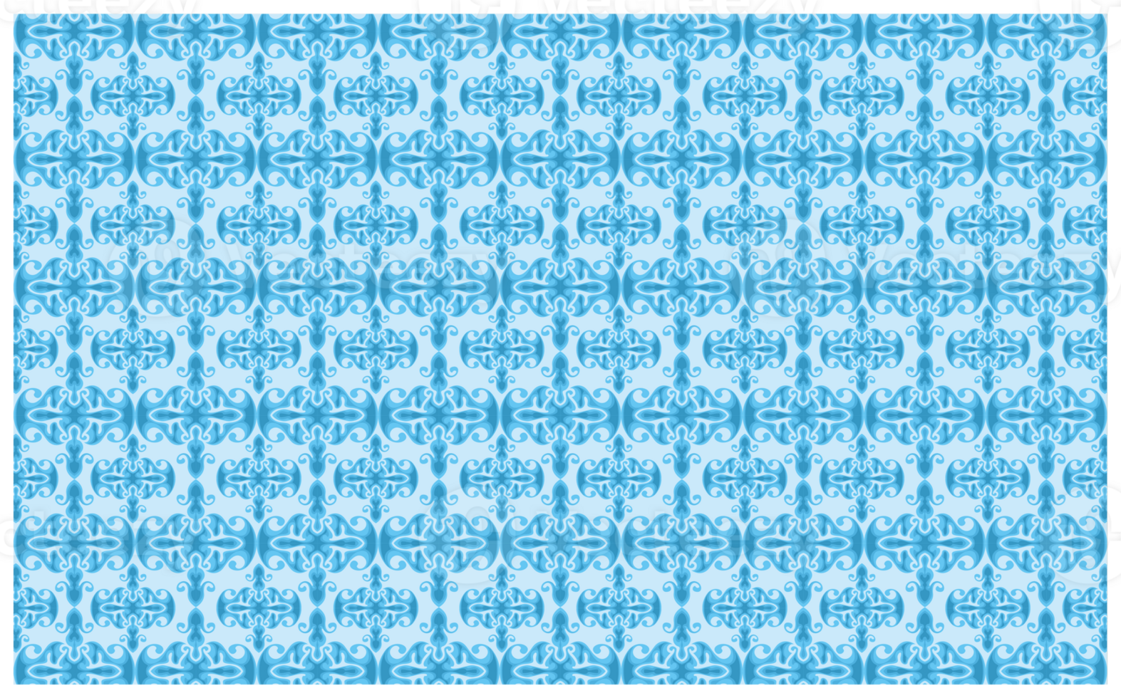 Blue Ornament Pattern Background png