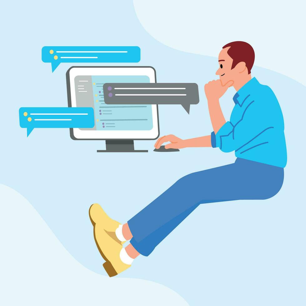 Business Optimization, Online Work and Digital Strategies Concepts of Analysis, Planning, Marketing Research and Effective Communication. Setting Business Goals with Vector Illustrations of People