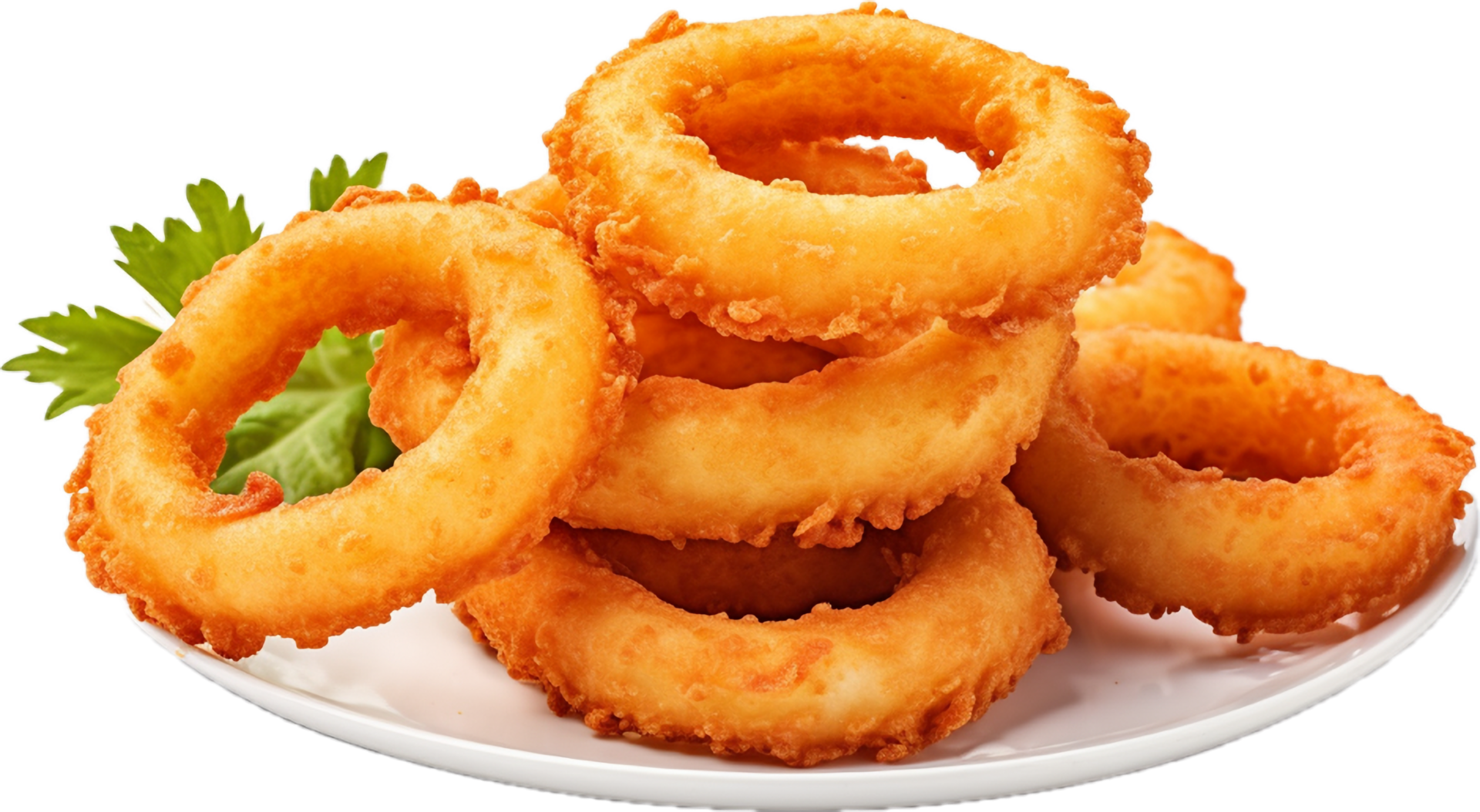 Fried onion ring png with AI generated. 34338560 PNG