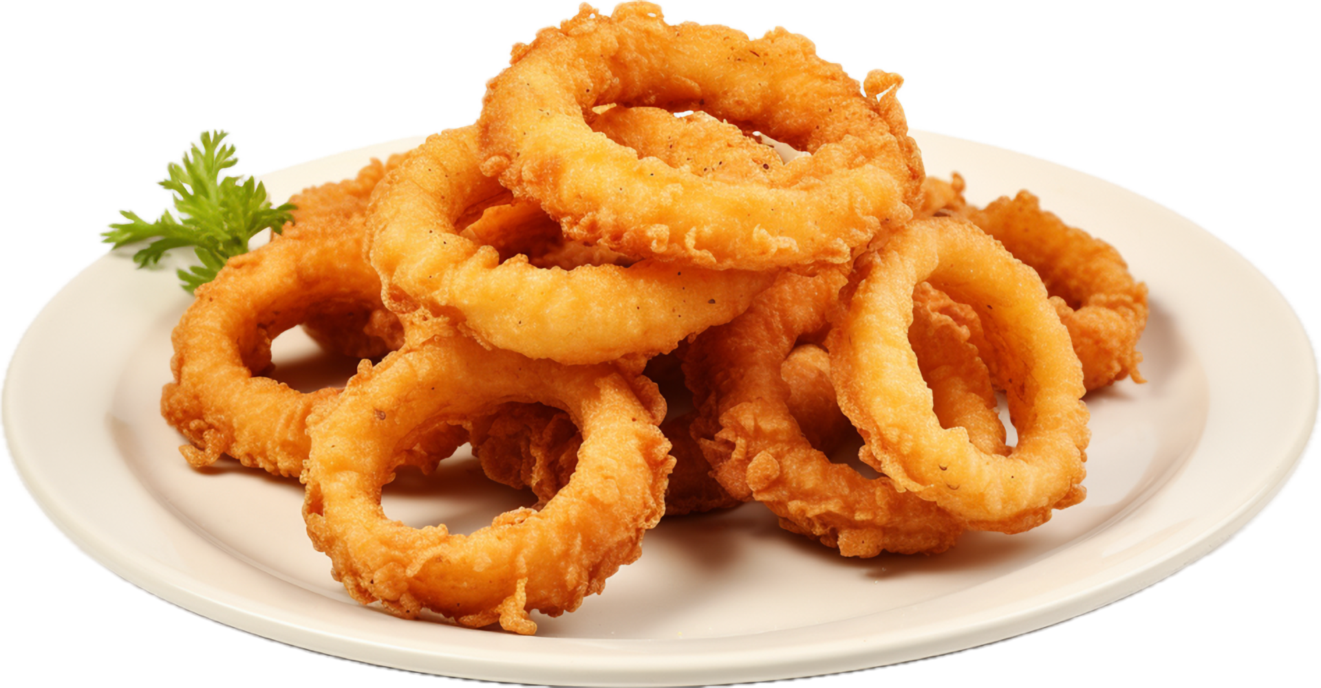 Fried onion ring png with AI generated. 34338561 PNG
