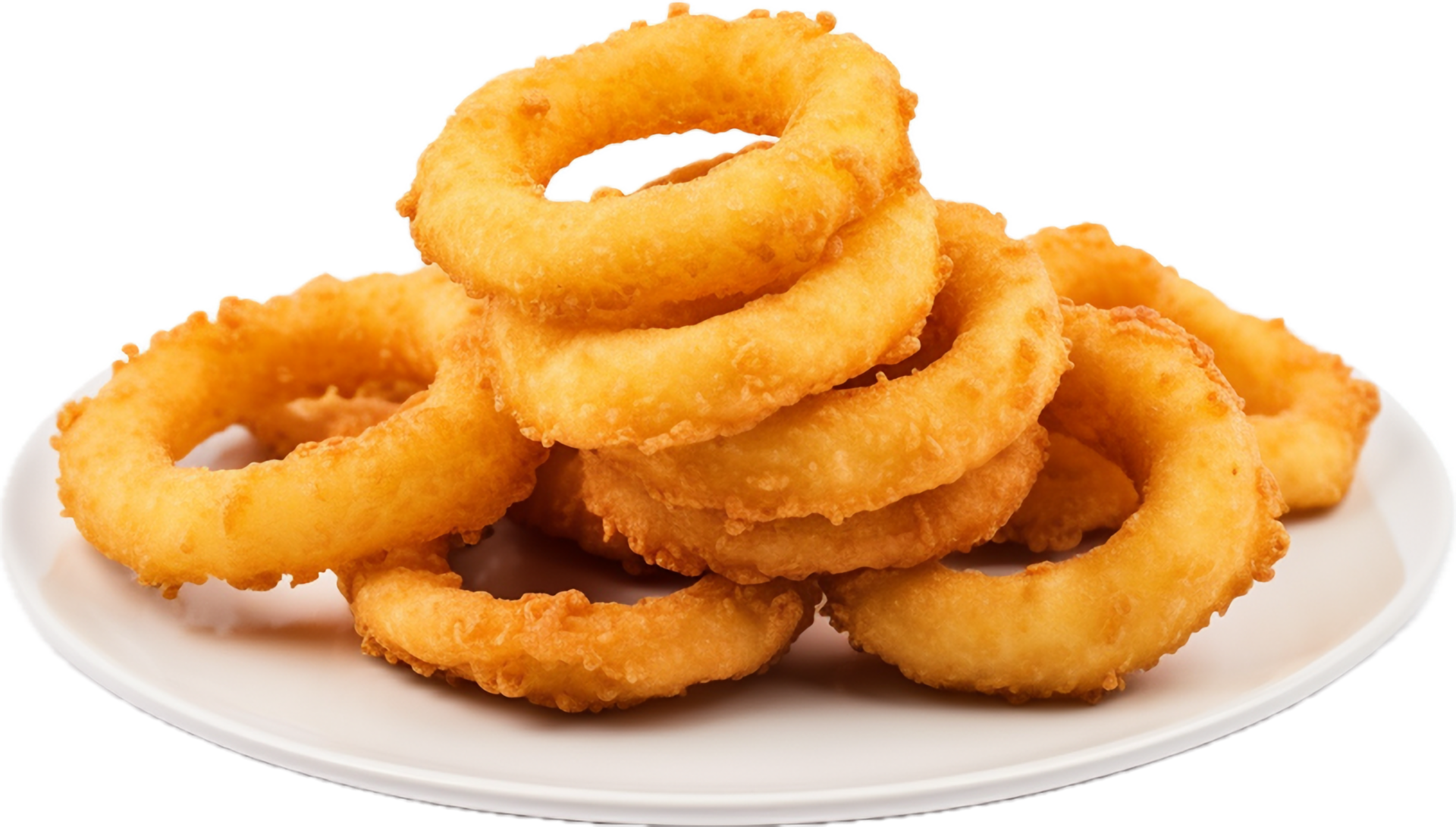 Fried onion ring png with AI generated. 34338565 PNG
