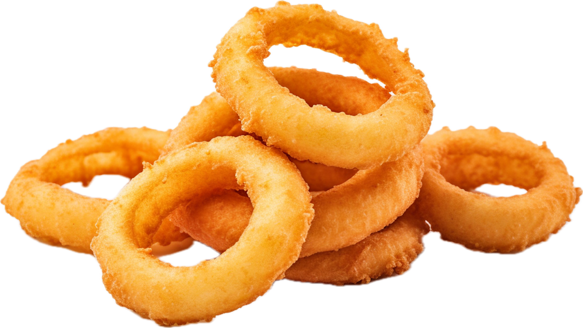 Fried onion ring png with AI generated. 34338584 PNG