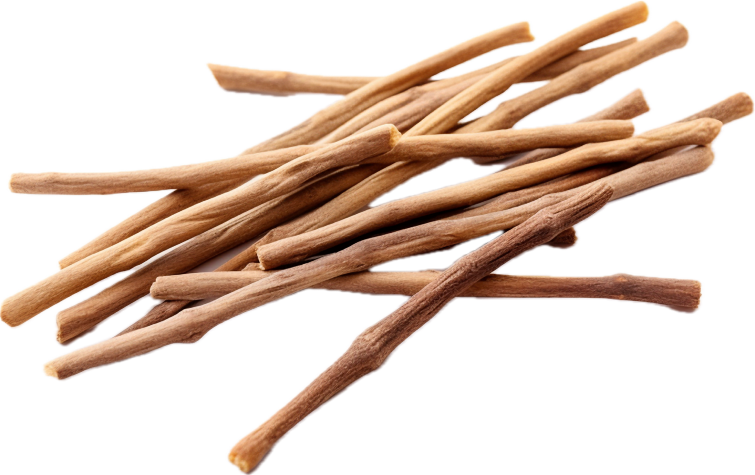 Dried vanilla sticks png with AI generated.