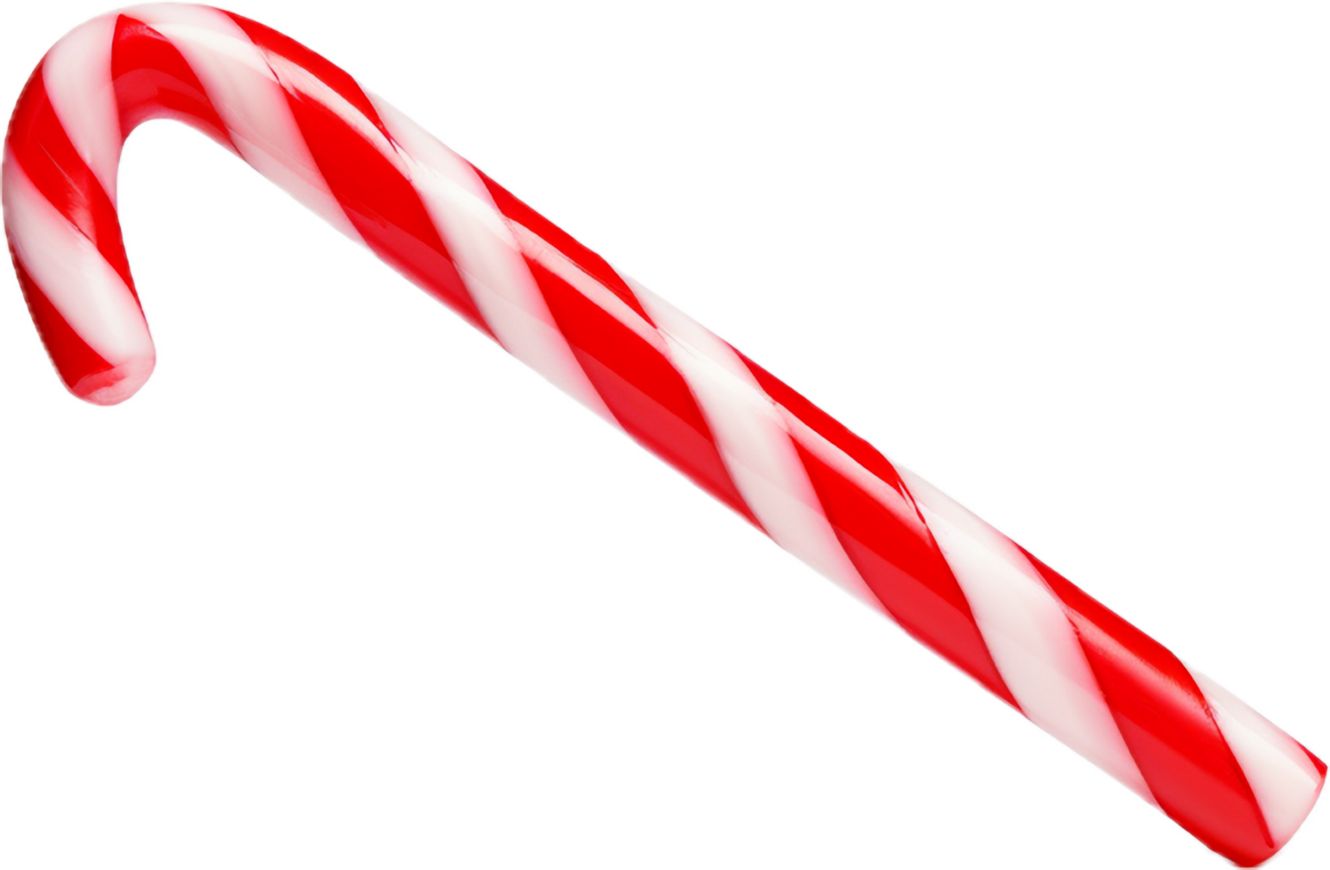 Candy cane christmas png with AI generated.