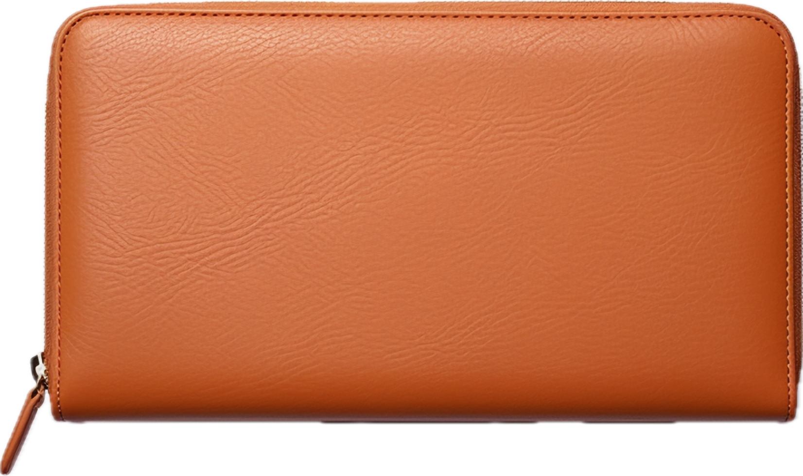 Long leather purse png with AI generated.