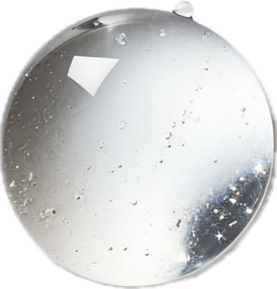Water droplets png with AI generated.