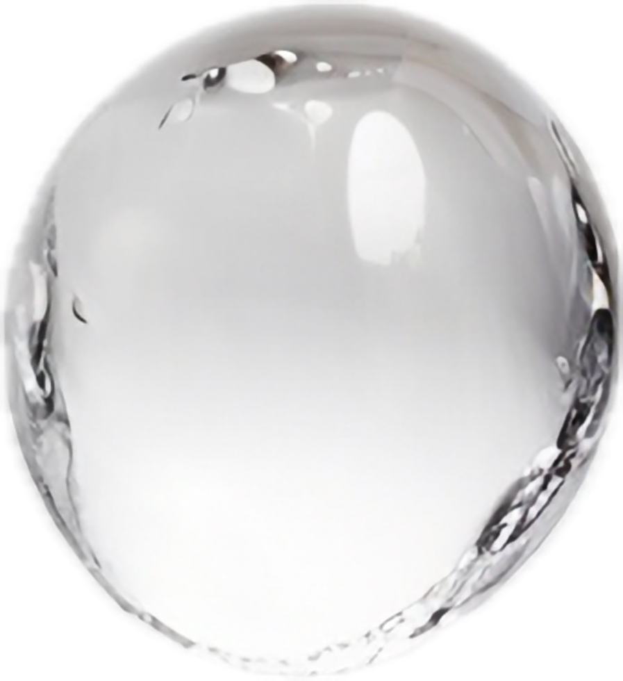 Water droplets png with AI generated.
