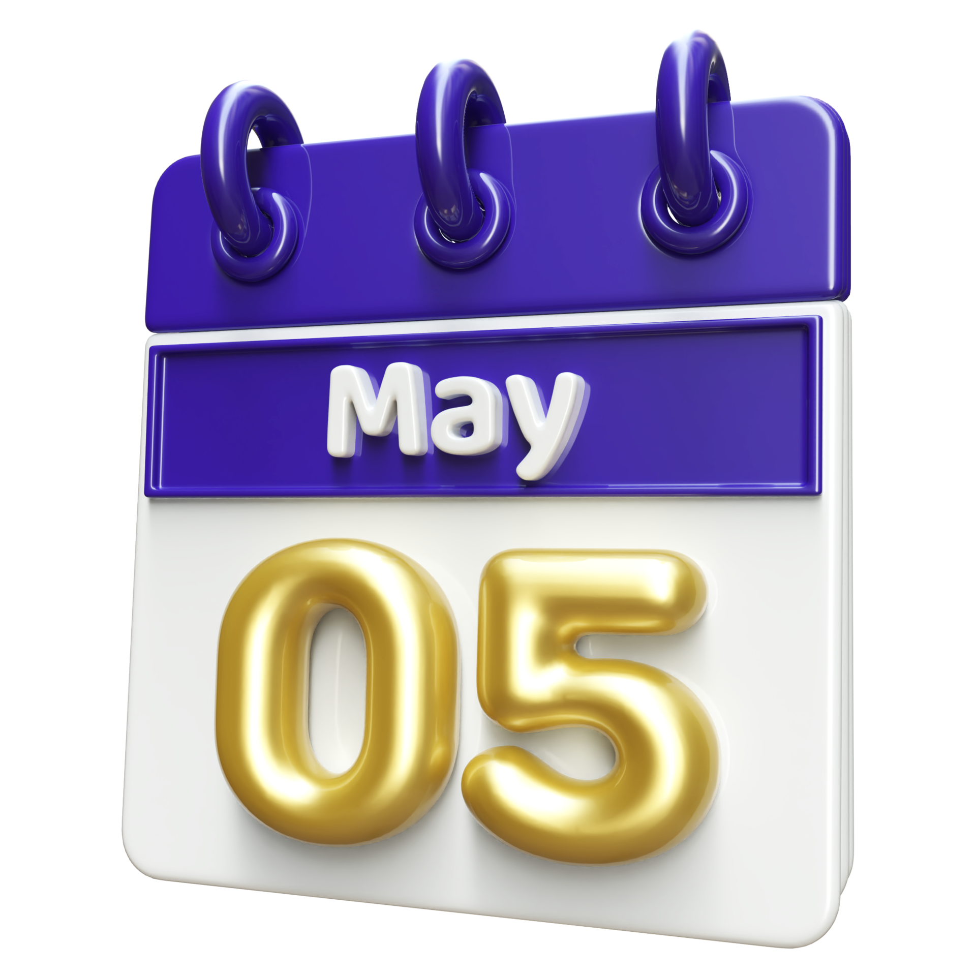 May 5th Calendar 3D Render 34339280 PNG May 5th Calendar 3D Render 34339280 PNG