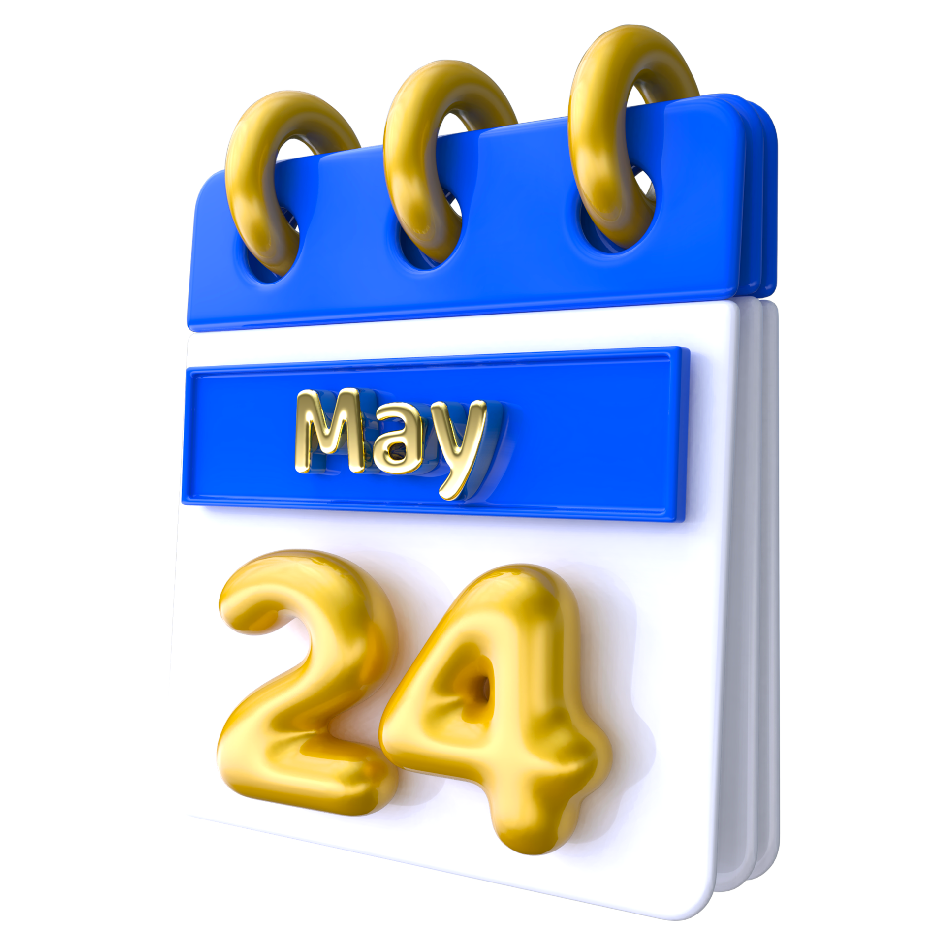 May 24th Calendar 3D Render 34339287 PNG May 24th Calendar 3D Render 34339287 PNG
