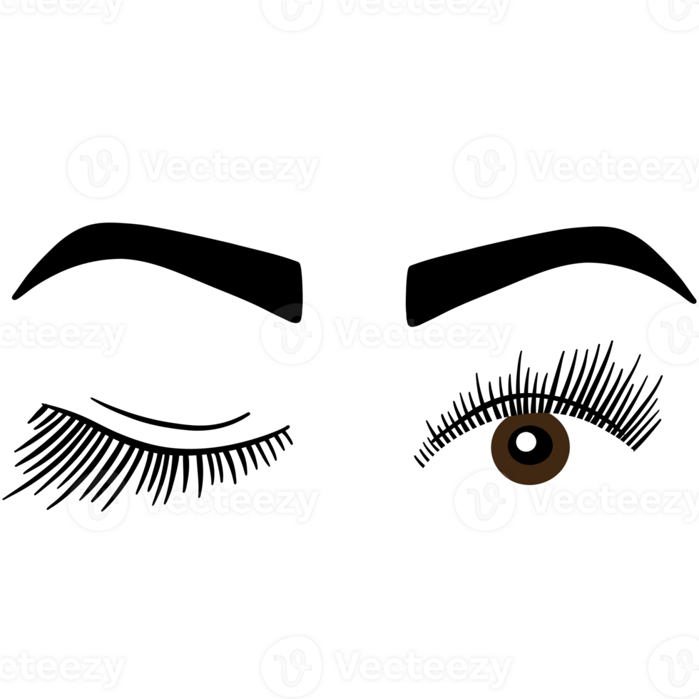 Eyelash, Lash extension, Lashes png