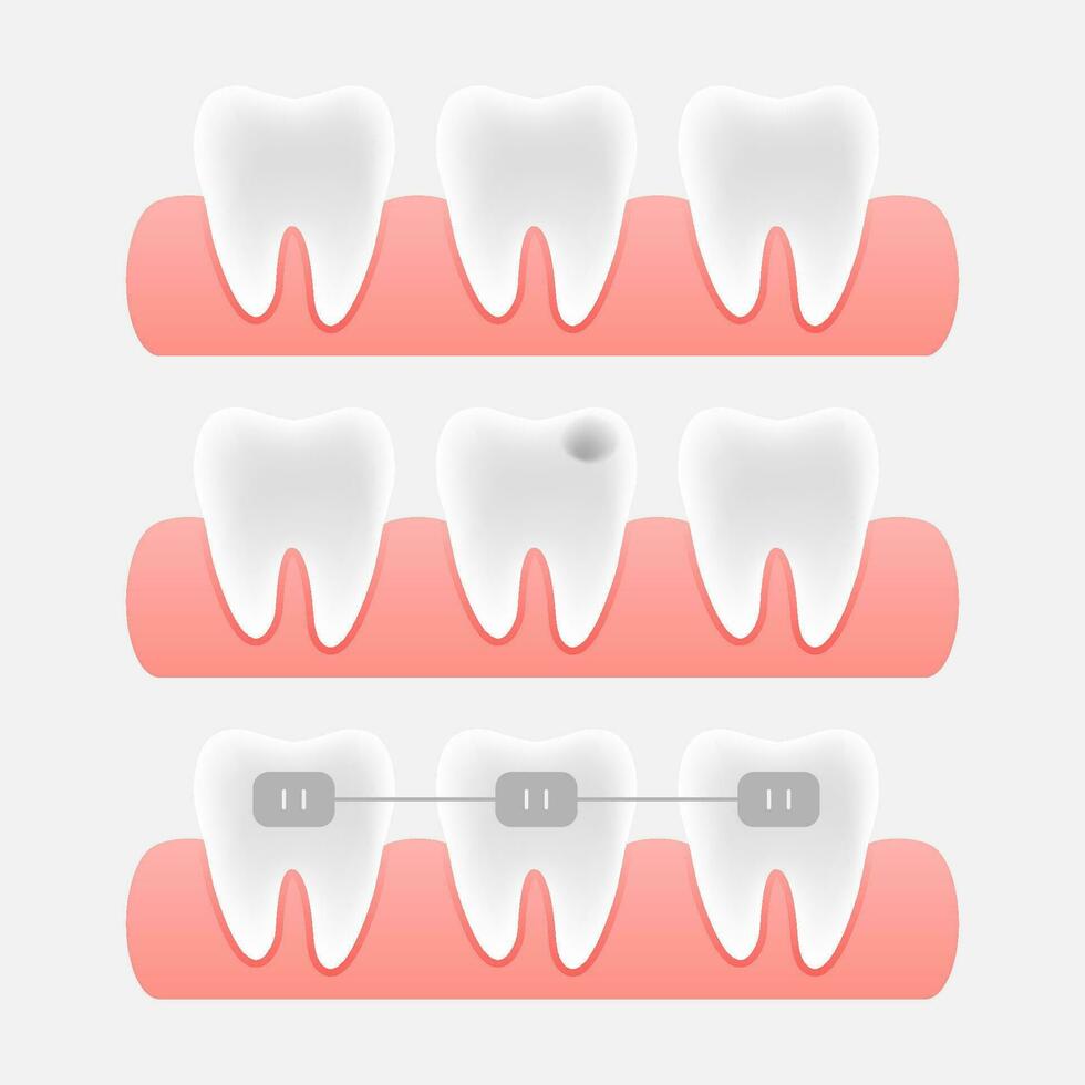 Dental care concept. Credit card icon. Vector design. Medical insurance card icon
