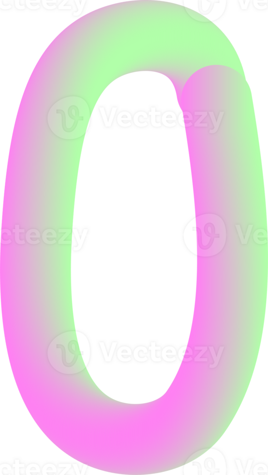 Number illustration. Hand drawn picture png