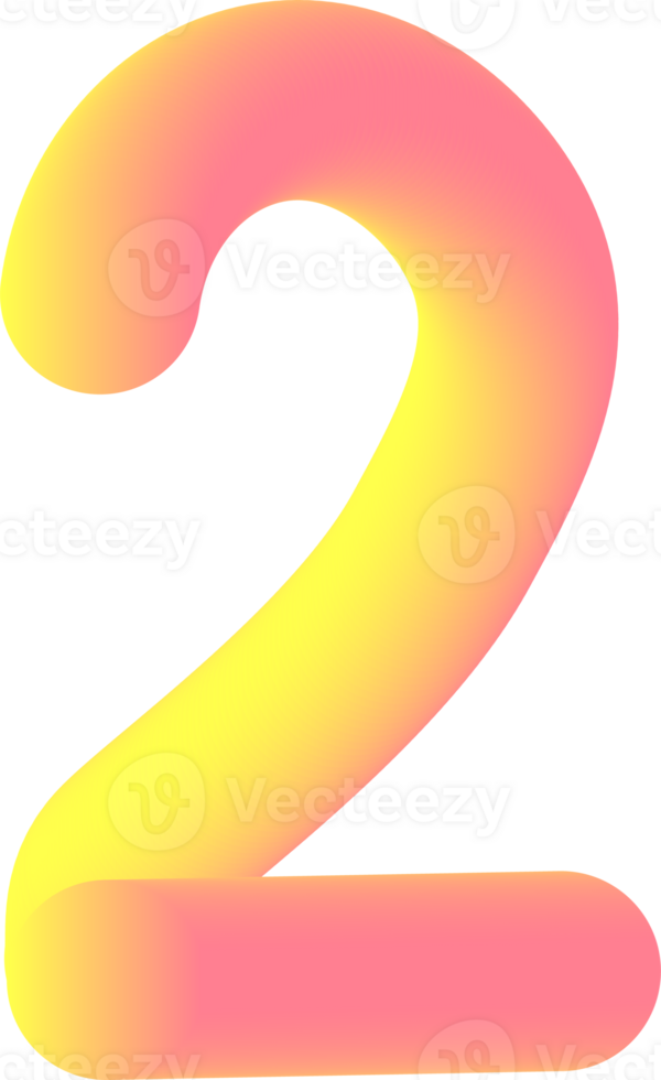 Number illustration. Hand drawn picture png