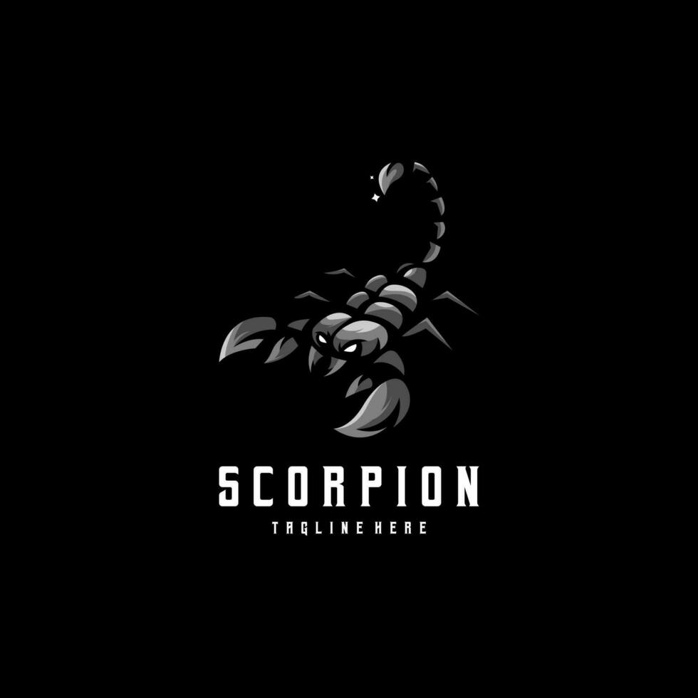 Scorpion mascot logo vector