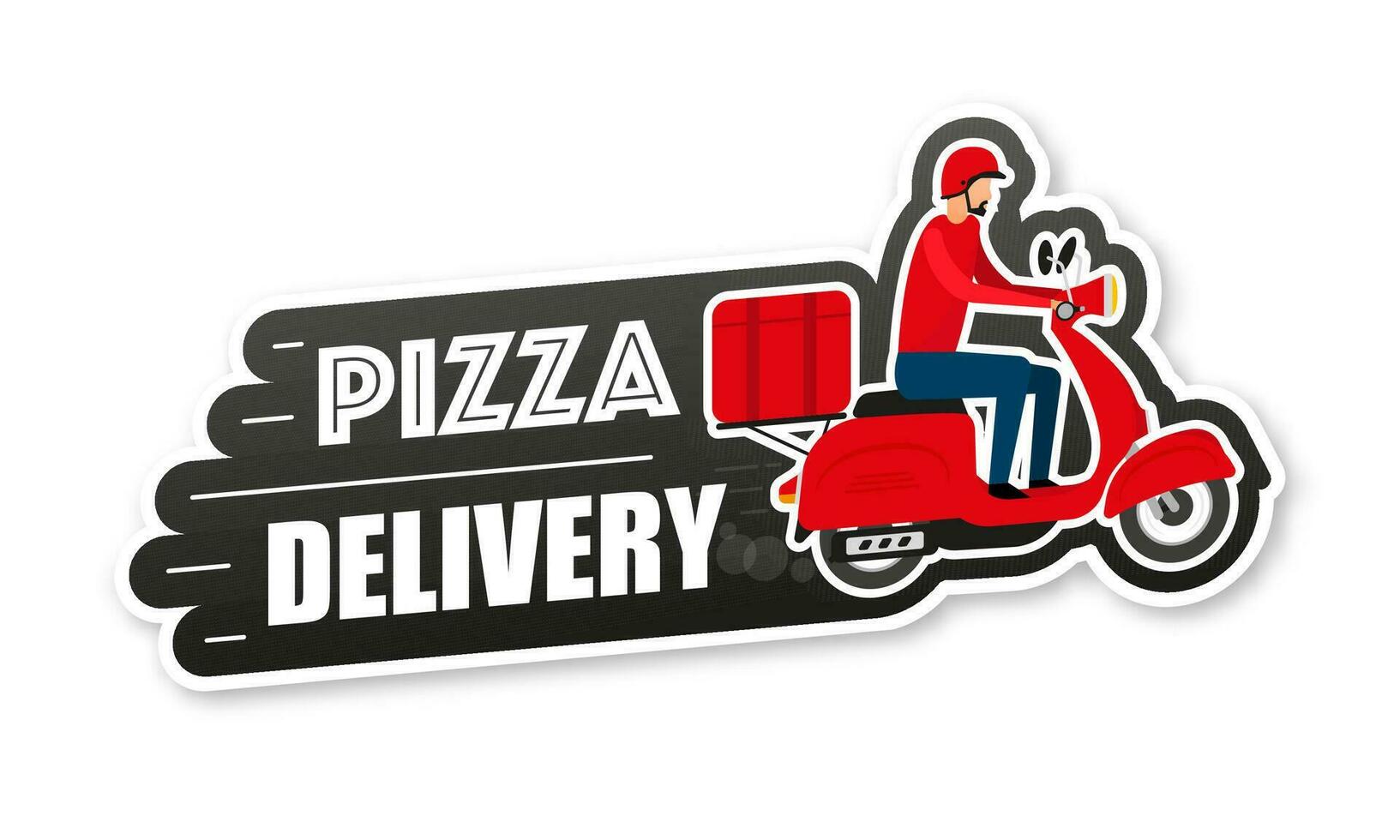 Online delivery. Courier service delivery. Fast money. Map tracking, scooter. Vector illustration.