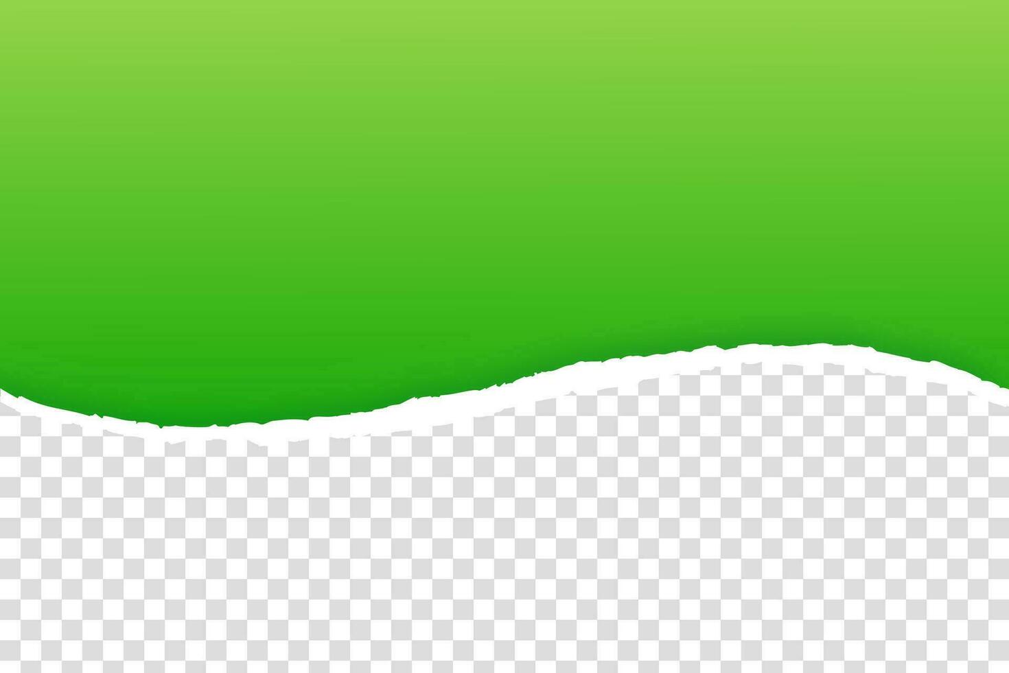 Gray background with copyspace and torn paper edge. Vector illustration.