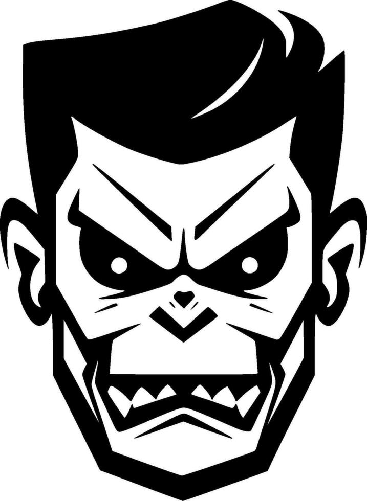 Halloween - Minimalist and Flat Logo - Vector illustration