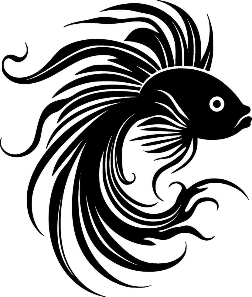 pescado - alto calidad vector logo - vector ilustración ideal para camiseta gráfico