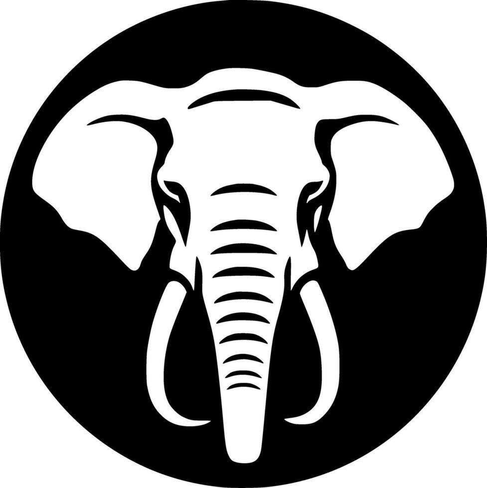 Elephant - High Quality Vector Logo - Vector illustration ideal for T-shirt graphic