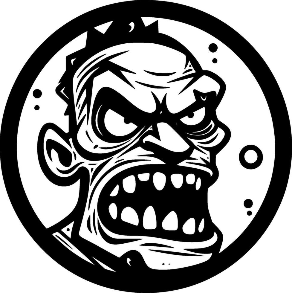 Zombie - High Quality Vector Logo - Vector illustration ideal for T-shirt graphic