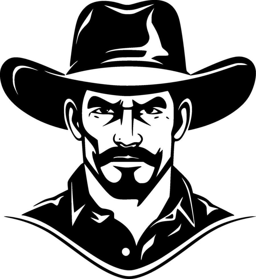 Western - High Quality Vector Logo - Vector illustration ideal for T-shirt graphic
