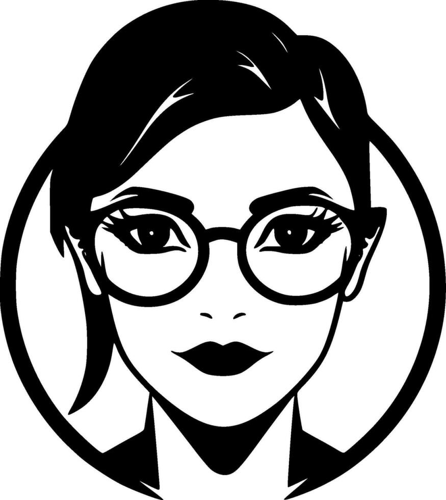 Teacher, Minimalist and Simple Silhouette - Vector illustration