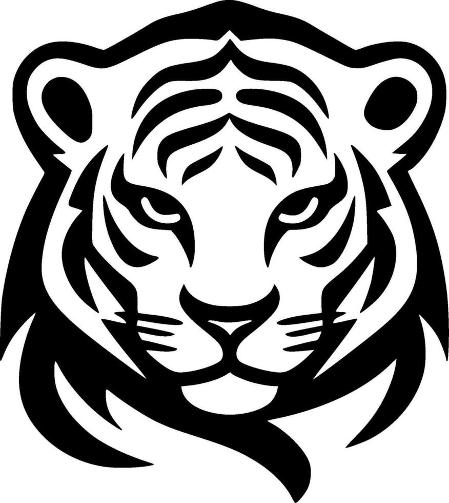 Tiger - High Quality Vector Logo - Vector illustration ideal for T-shirt graphic