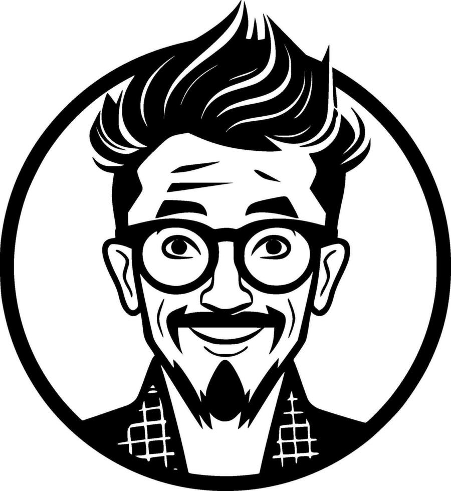 Teacher - High Quality Vector Logo - Vector illustration ideal for T-shirt graphic