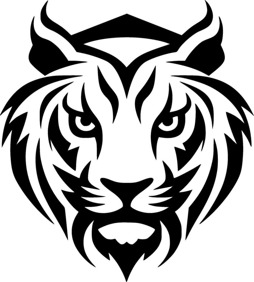 Tiger - High Quality Vector Logo - Vector illustration ideal for T-shirt graphic