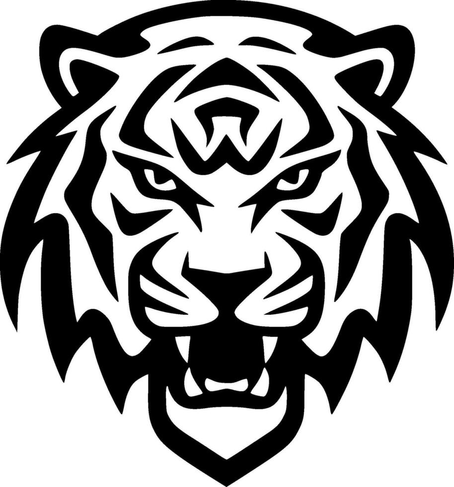 Tiger - High Quality Vector Logo - Vector illustration ideal for T-shirt graphic