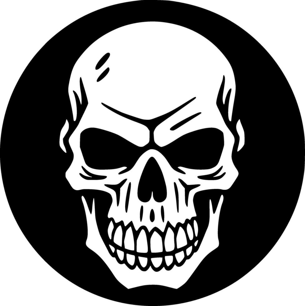 Skull - High Quality Vector Logo - Vector illustration ideal for T-shirt graphic