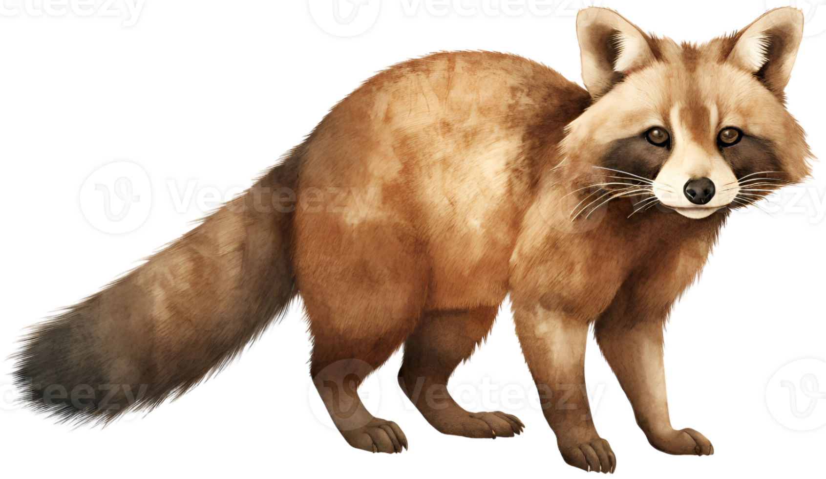 Raccoon. AI Generative png