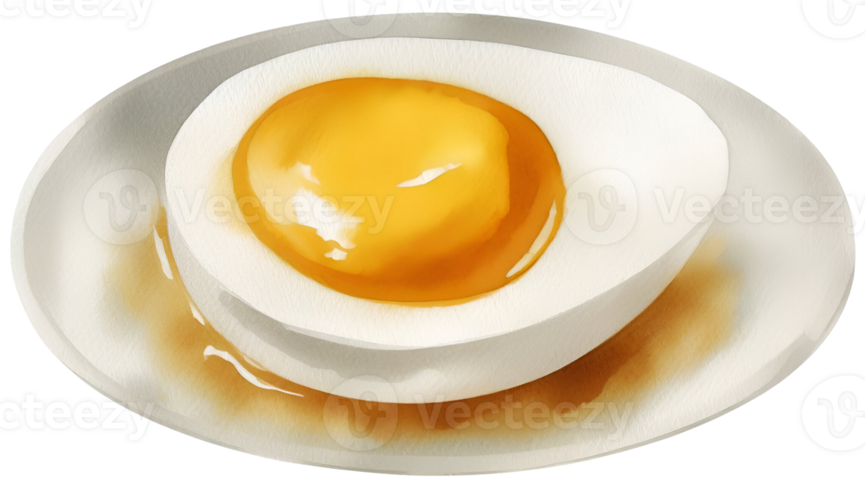 Boiled eggs. AI Generative png