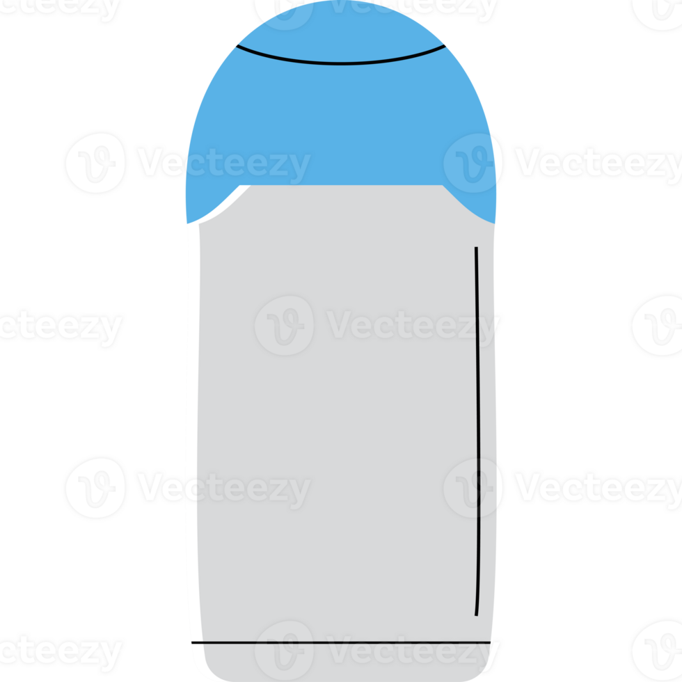 Minimalist Flat Style Body Lotion Bottle PNG Transparent Background