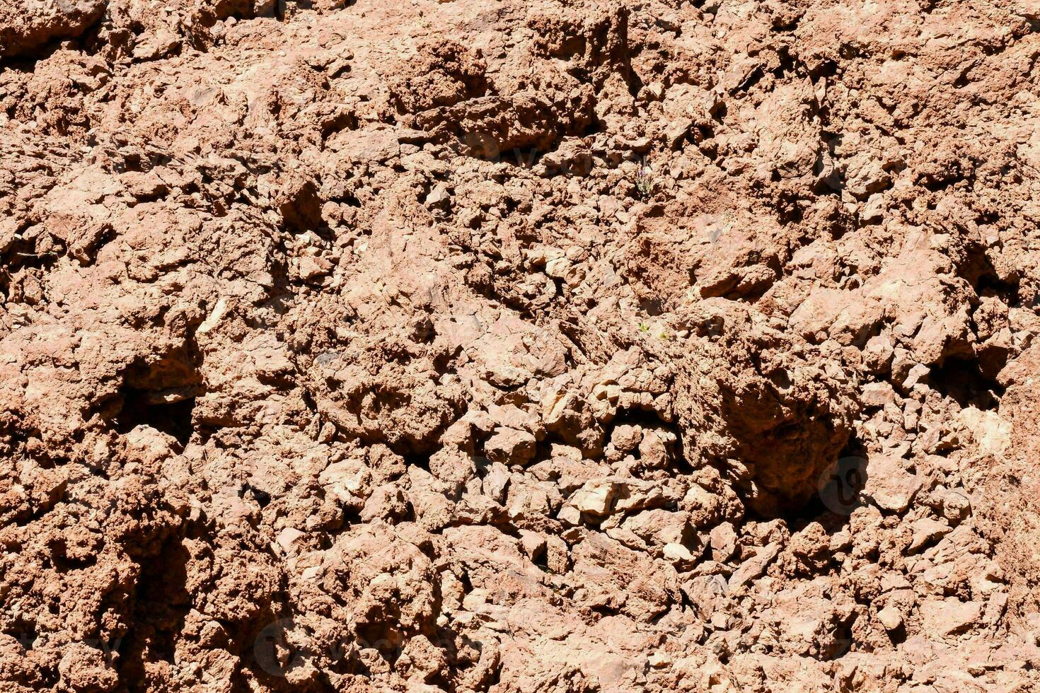 a pile of dirt and rocks photo