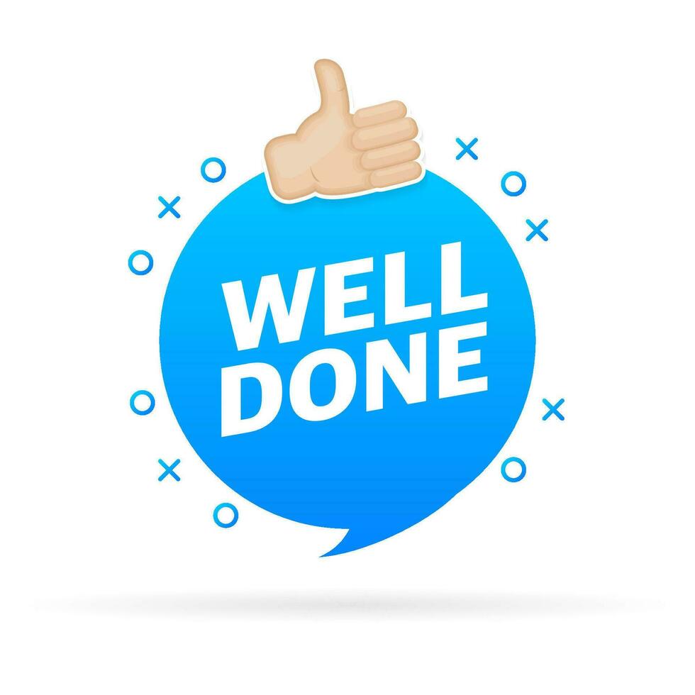 Awesome well done button, great design for any purposes. Flat vector illustration. Vector illustration