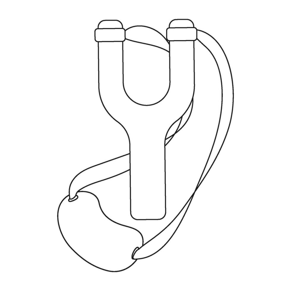 slingshot vector icon