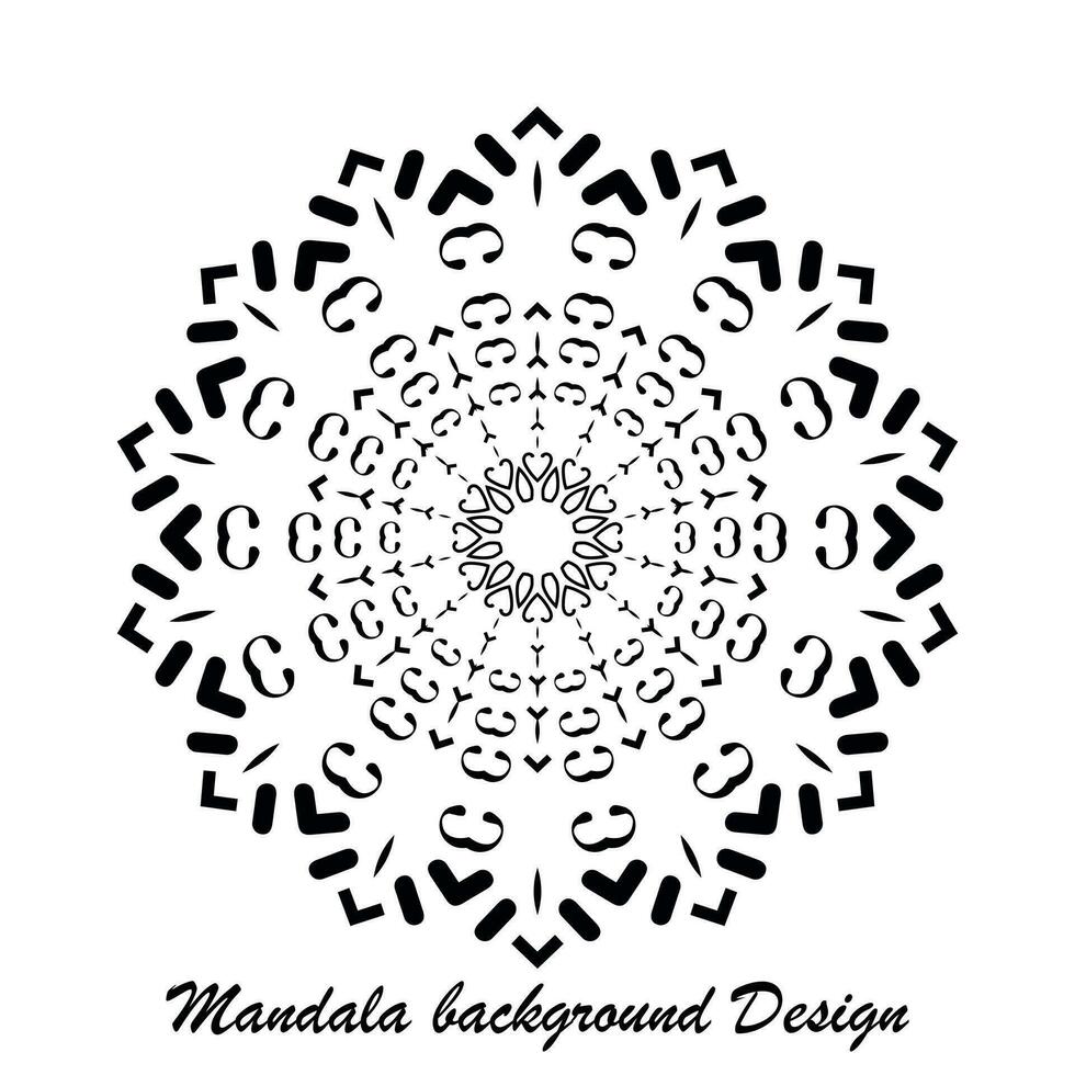lujo ornamental mandala antecedentes diseño.redondo mandala aislado antecedentes. arabesco modelo Arábica islámico este estilo antecedentes. vector diseño.