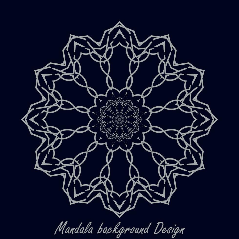 lujo ornamental mandala antecedentes diseño.redondo mandala aislado antecedentes. arabesco modelo Arábica islámico este estilo antecedentes. vector diseño.