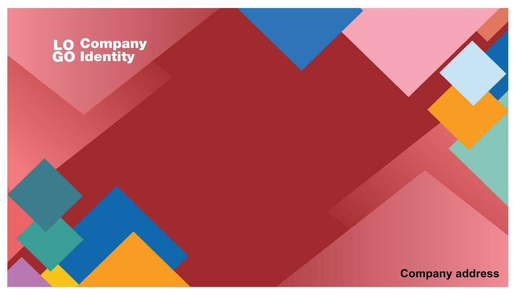 Simple banner design. Abstract background with geometric elements in retro style. Vector Illustrations. Eps 10. Abstract ornament for wallpapers and backgrounds.