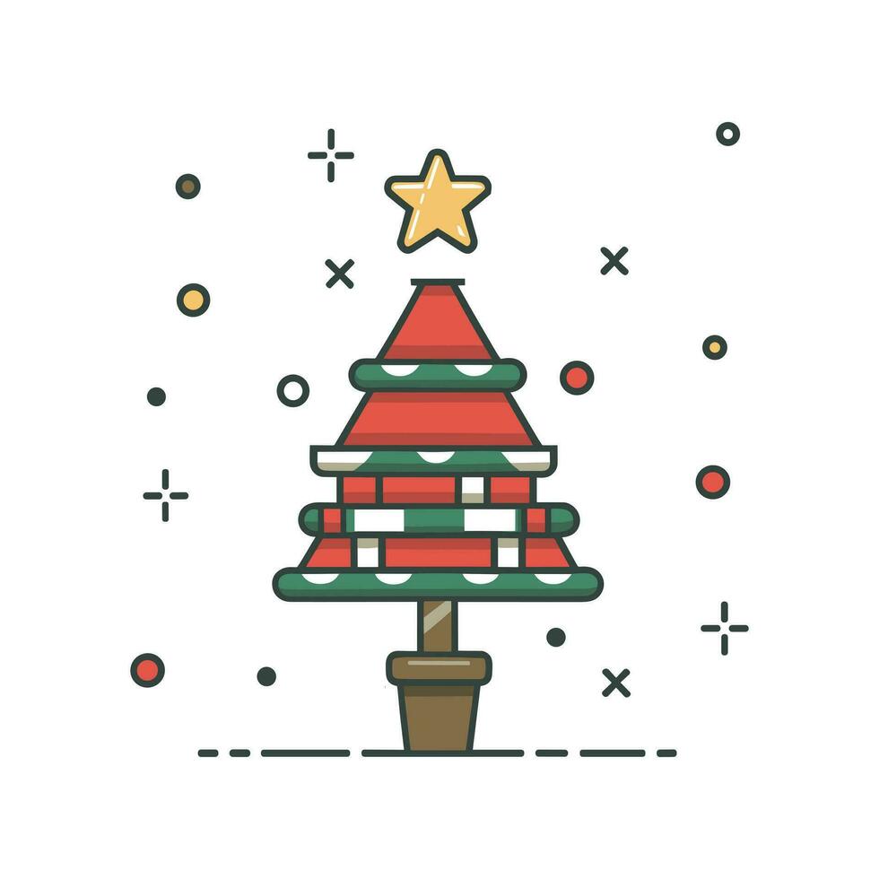 Christmas Book Tree Sublimation Bundle vector
